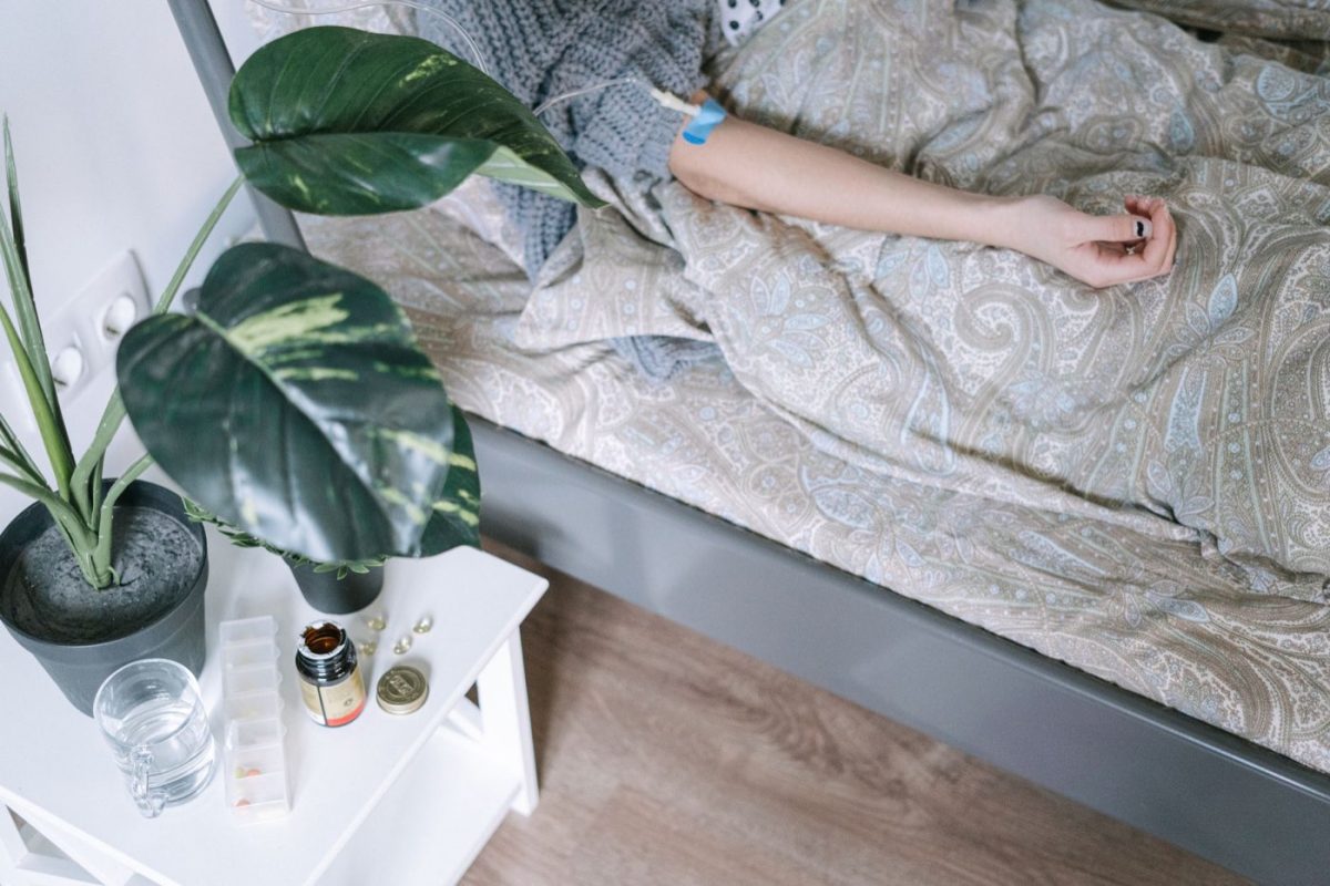 Routine de nuit pour protéger les puffs